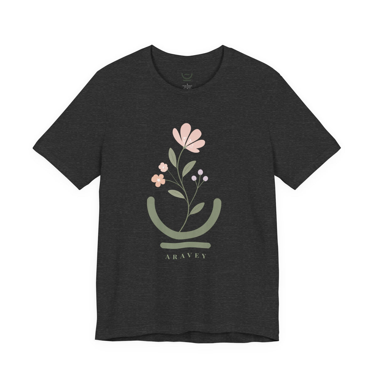 The Bloom Gently Tee: Aravey, Wear the Practice Collection