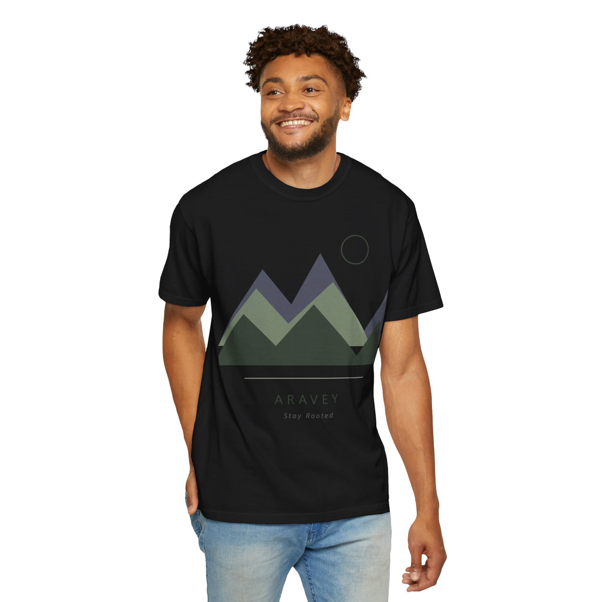 The Grounded Peaks Tee: Aravey, Wear the Practice Collection