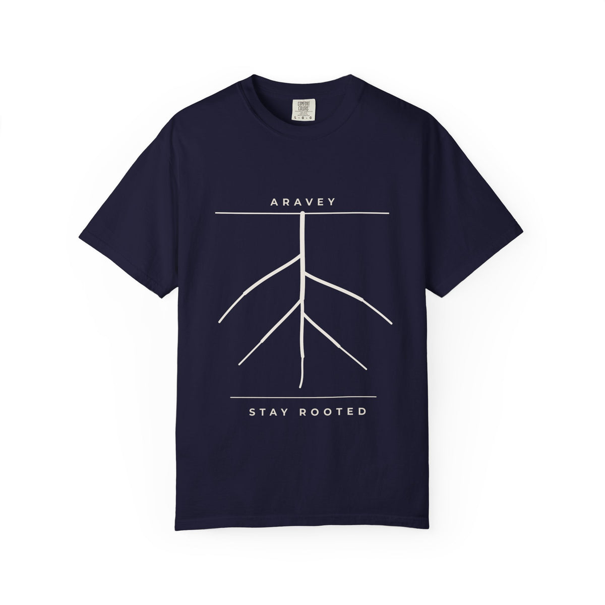 The Rooted Depth Tee: Aravey, Wear the Practice Collection