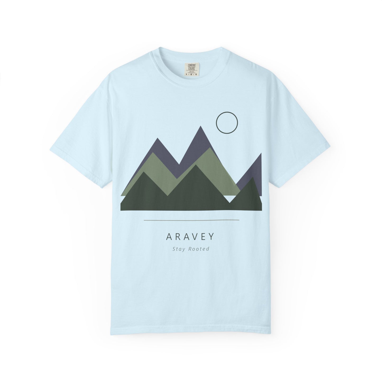 The Grounded Peaks Tee: Aravey, Wear the Practice Collection