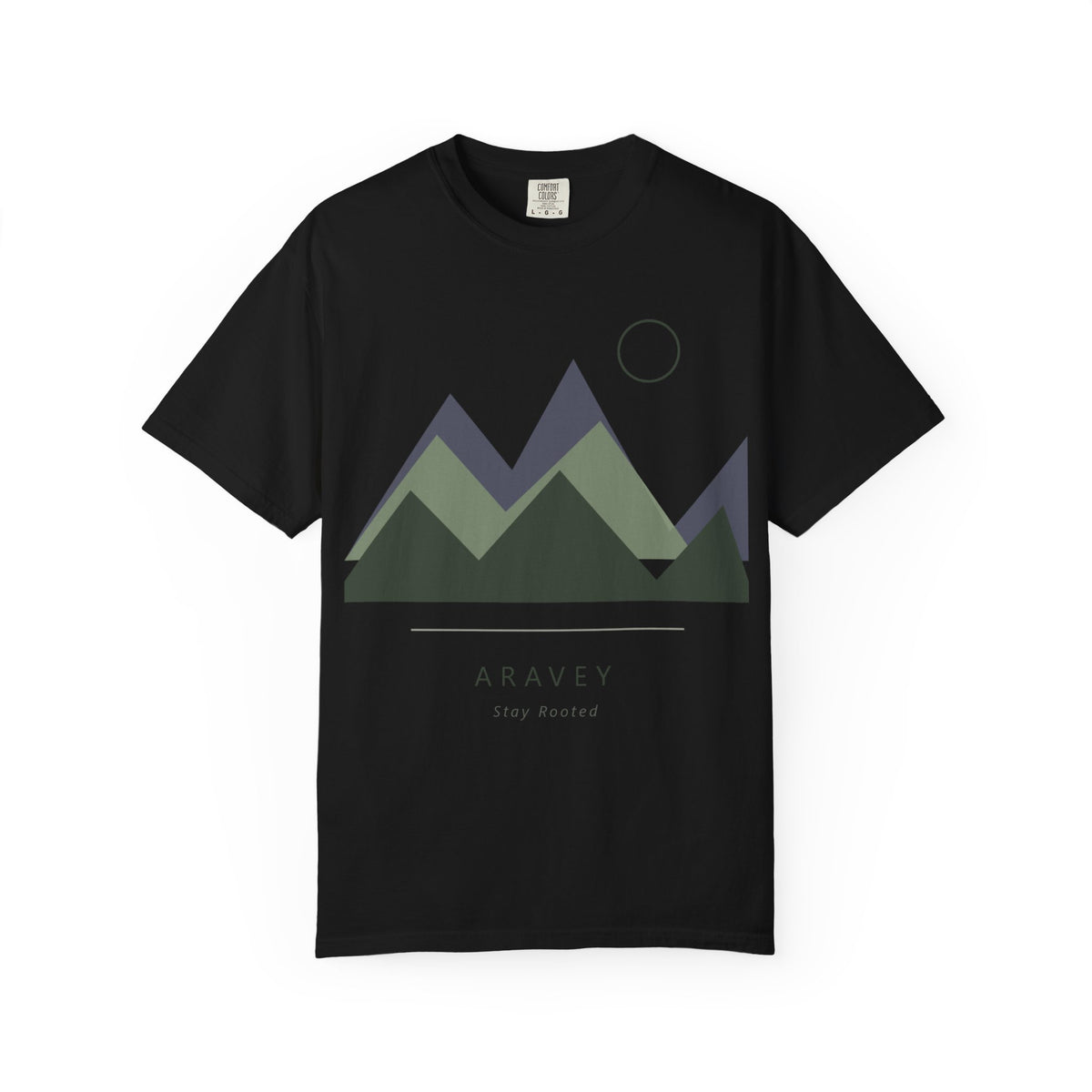The Grounded Peaks Tee: Aravey, Wear the Practice Collection