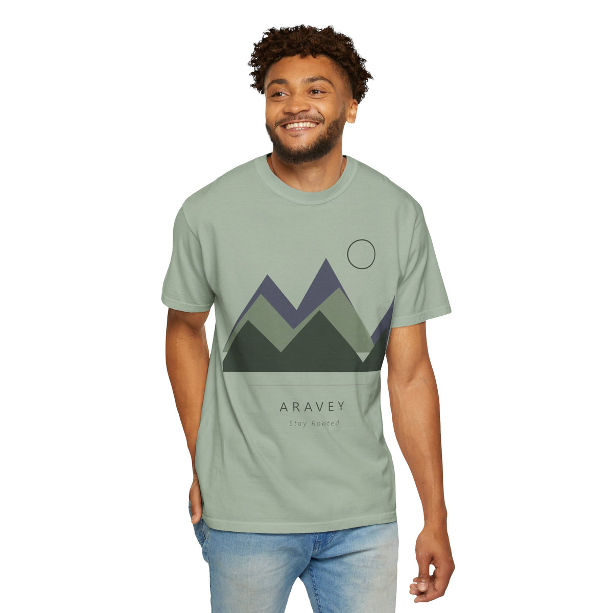The Grounded Peaks Tee: Aravey, Wear the Practice Collection