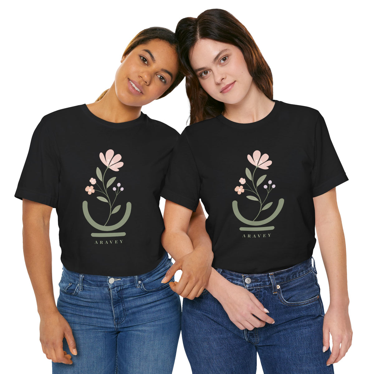 The Bloom Gently Tee: Aravey, Wear the Practice Collection