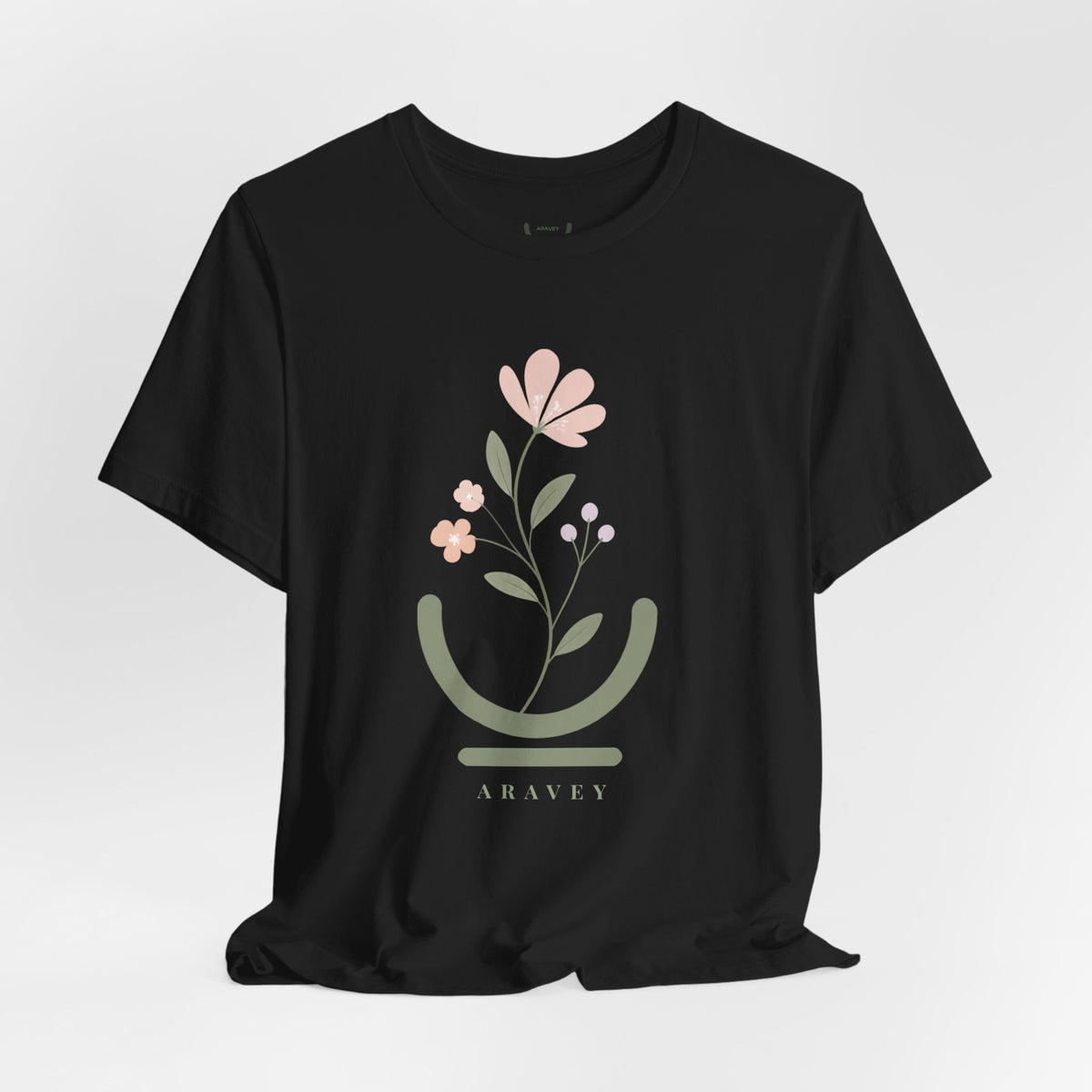 The Bloom Gently Tee: Aravey, Wear the Practice Collection