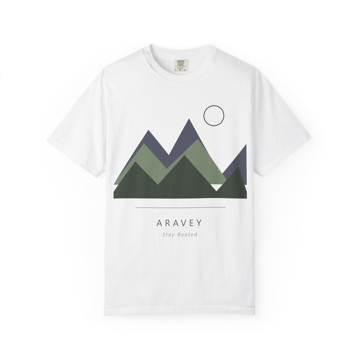 The Grounded Peaks Tee: Aravey, Wear the Practice Collection