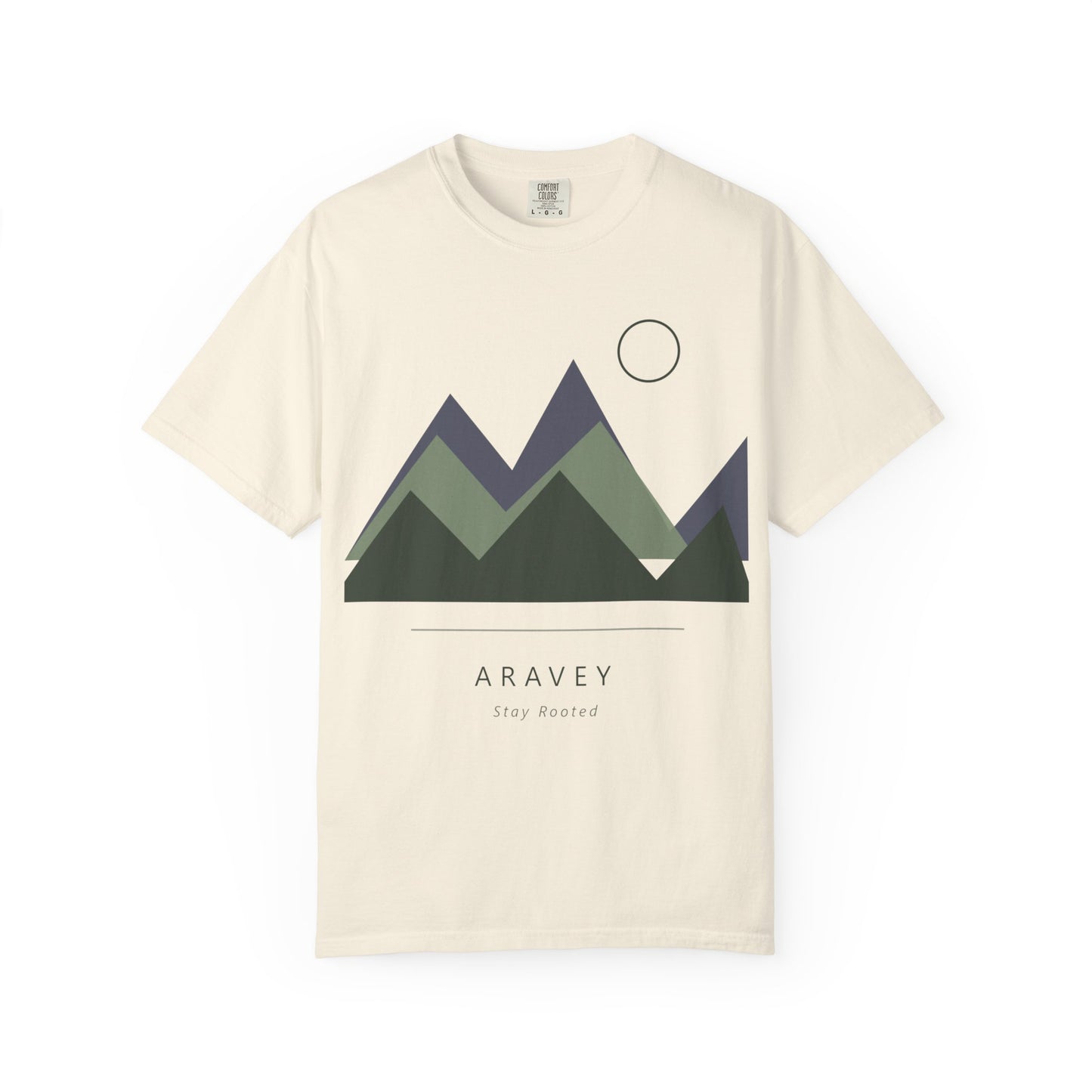 The Grounded Peaks Tee: Aravey, Wear the Practice Collection