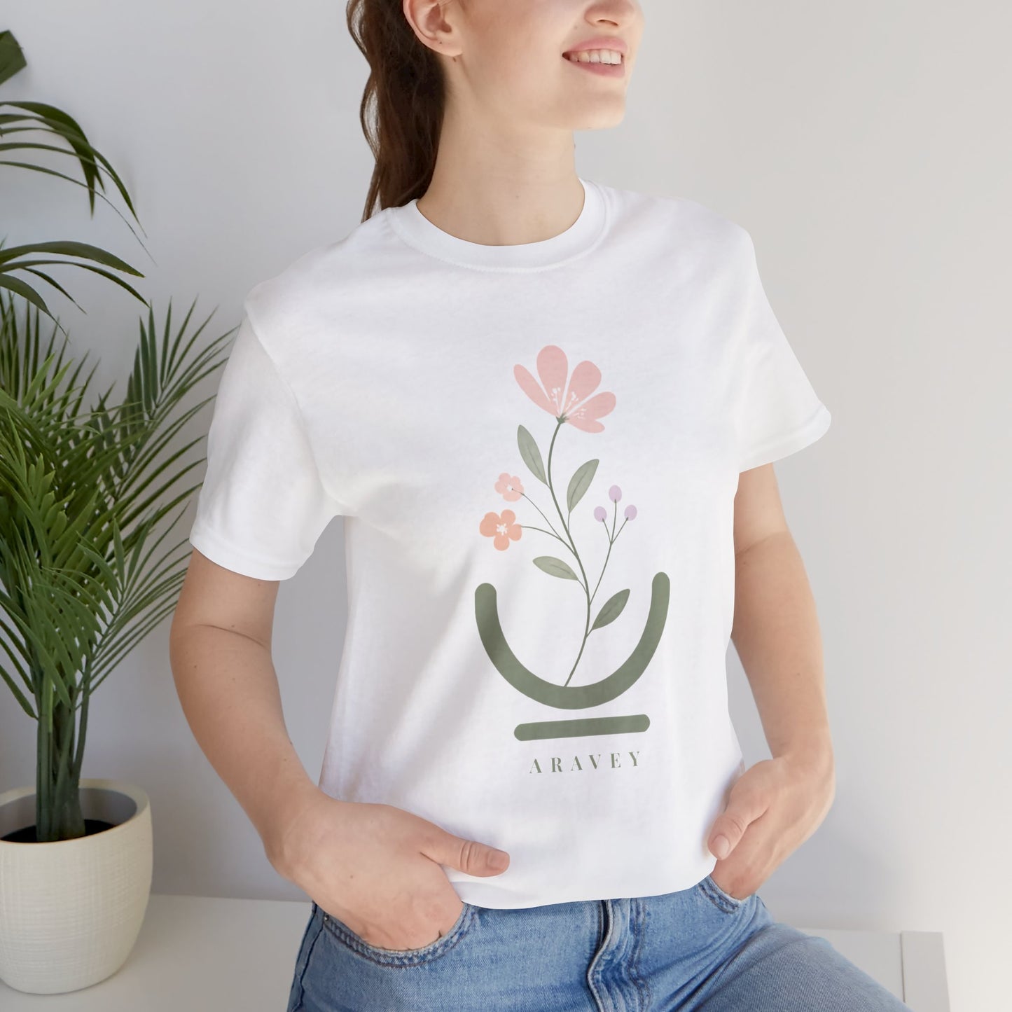 The Bloom Gently Tee: Aravey, Wear the Practice Collection