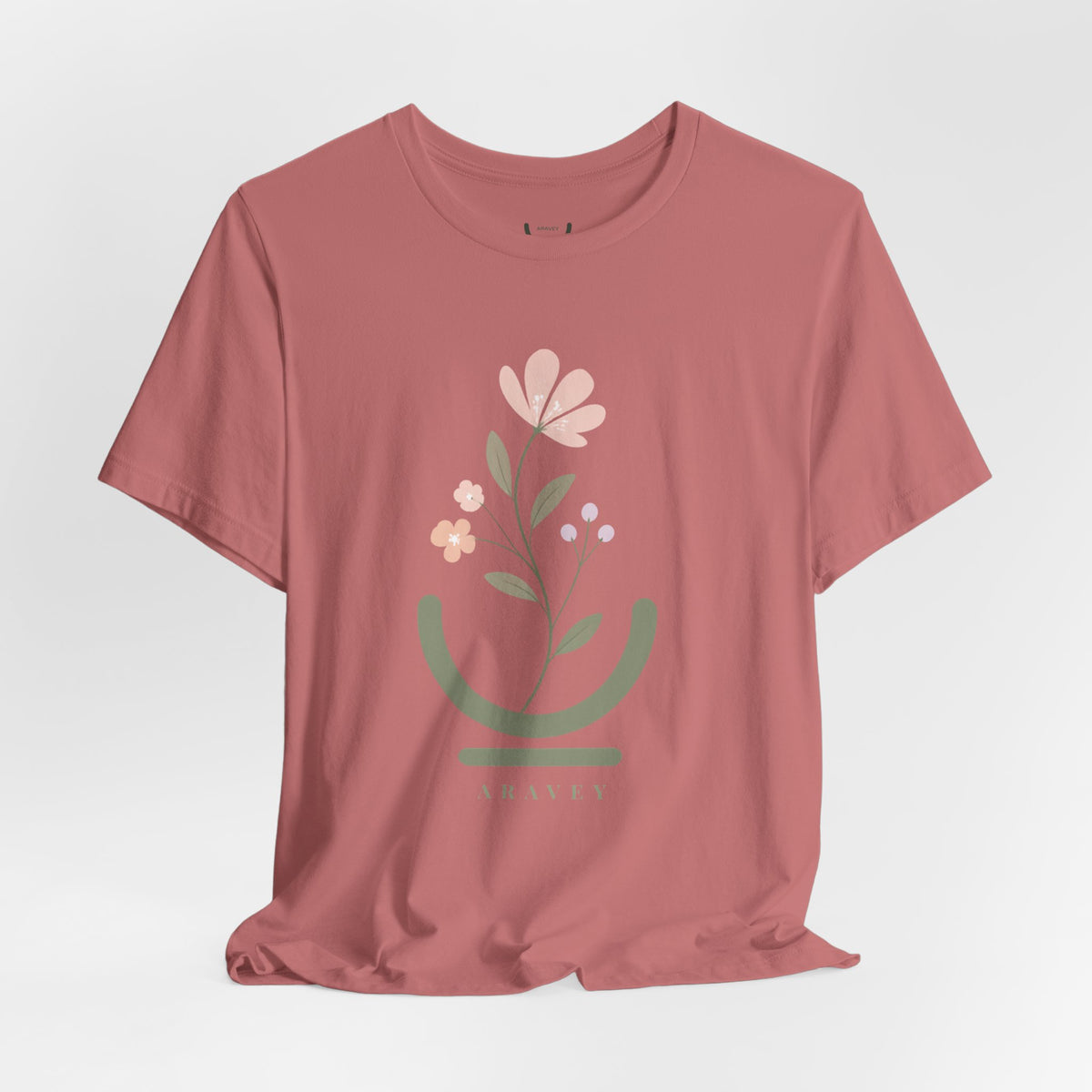 The Bloom Gently Tee: Aravey, Wear the Practice Collection