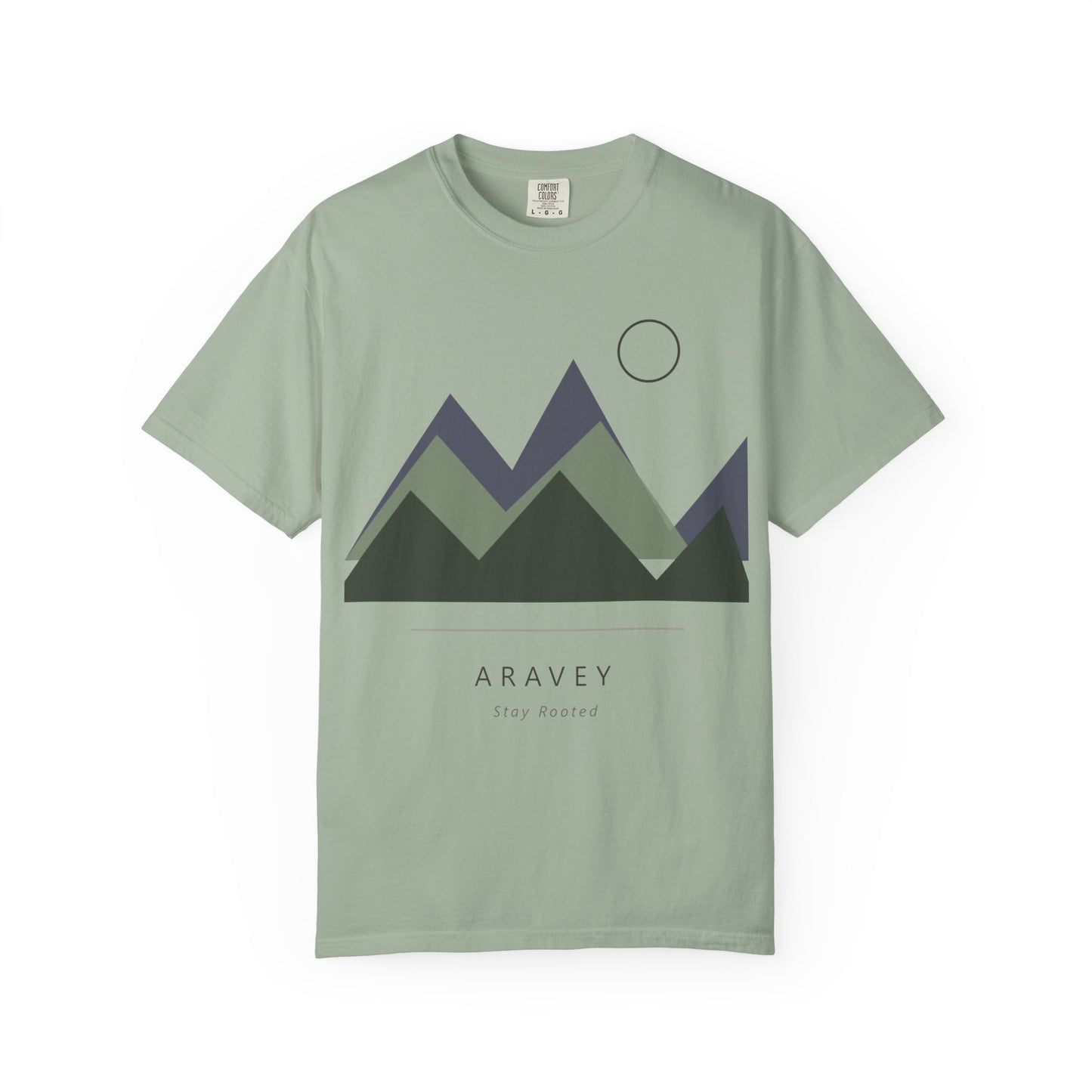 The Grounded Peaks Tee: Aravey, Wear the Practice Collection