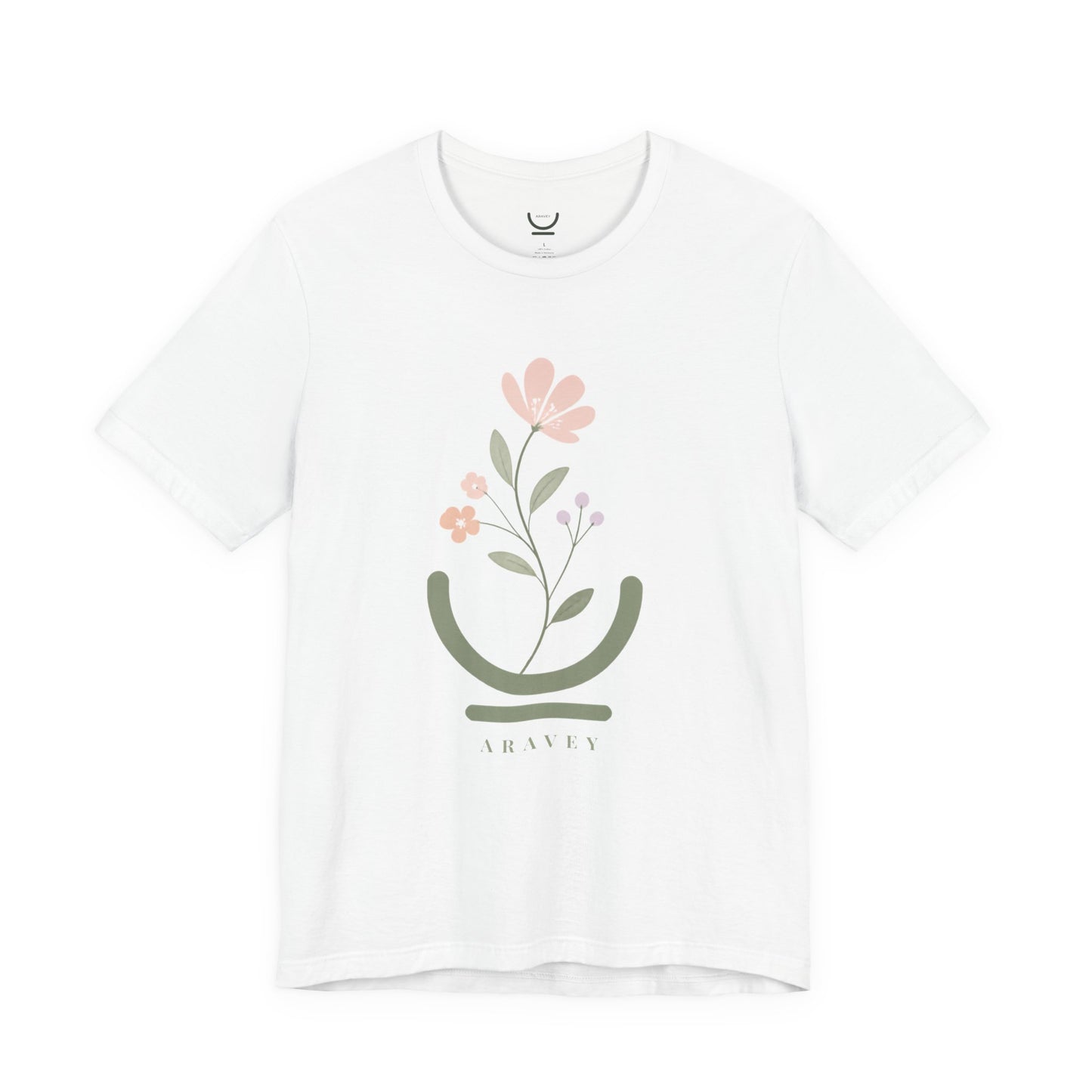 The Bloom Gently Tee: Aravey, Wear the Practice Collection