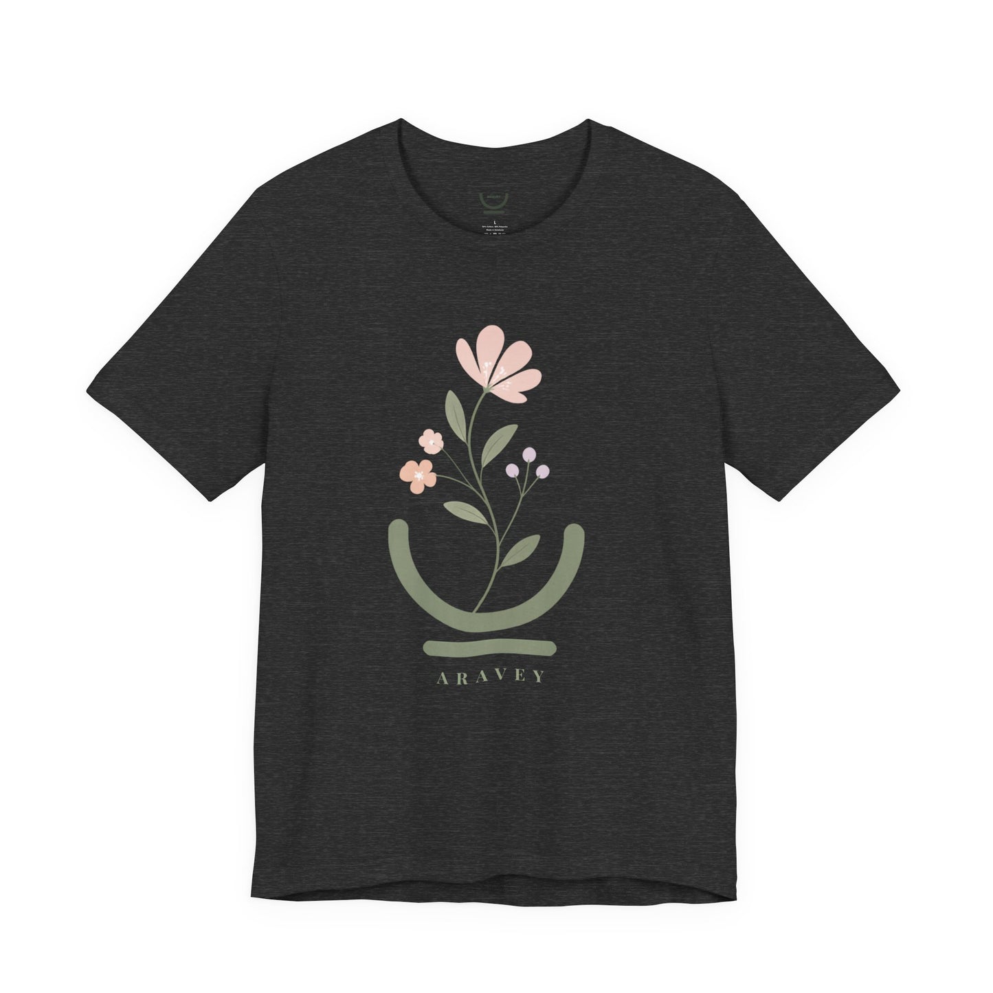 The Bloom Gently Tee: Aravey, Wear the Practice Collection
