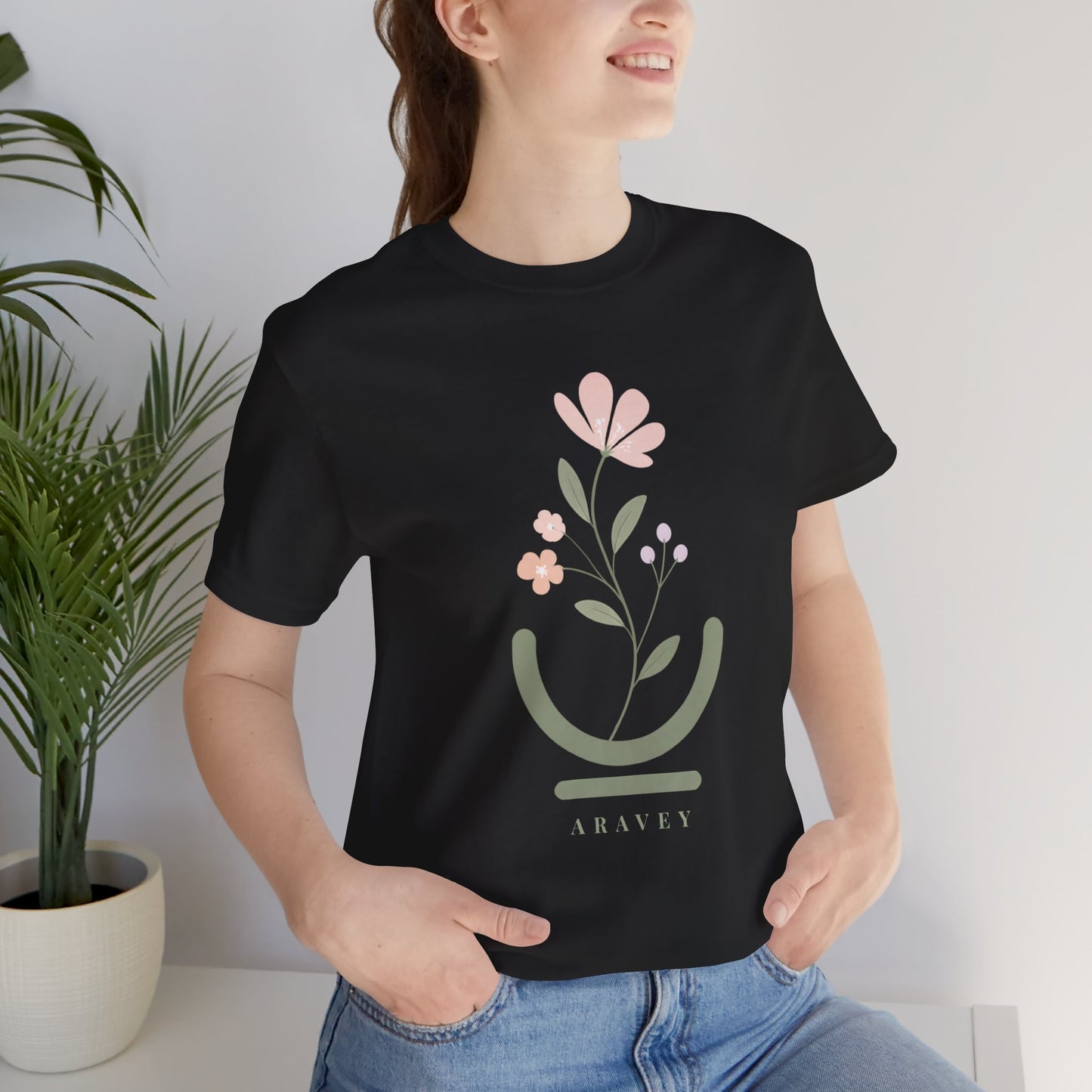 The Bloom Gently Tee: Aravey, Wear the Practice Collection