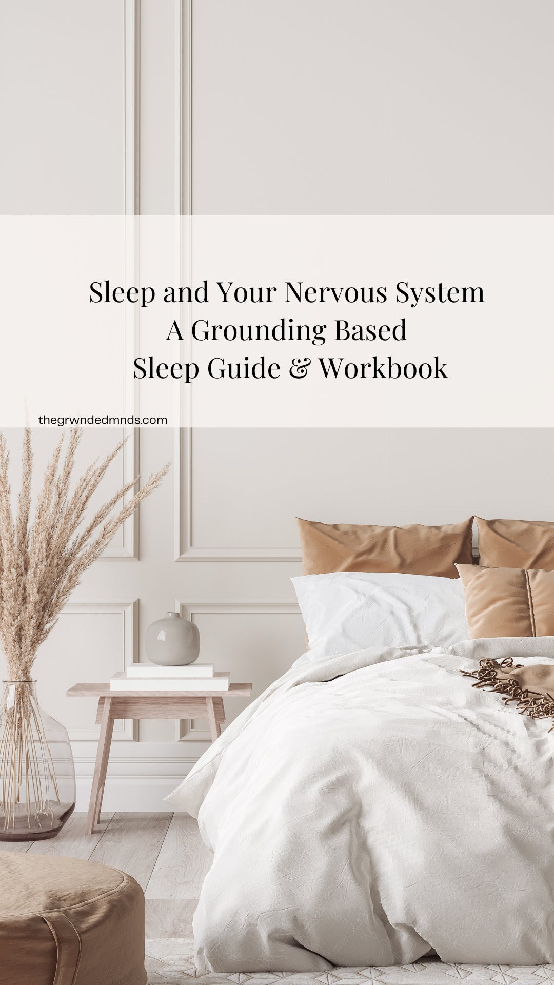 Sleep and Your Nervous System — Grounding-Based Sleep Guide and Workbook